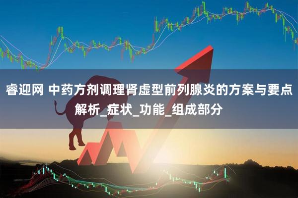 睿迎网 中药方剂调理肾虚型前列腺炎的方案与要点解析_症状_功能_组成部分